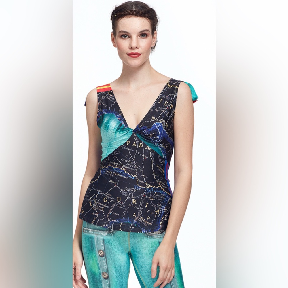 IPNG: The World At Your Paper Boat Trip Illusion Top S/M